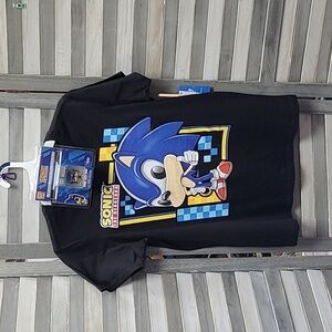 Kids' Sonic the Hedgehog Pocket Pop Short Sleeve T-shirt | Funko | Large
